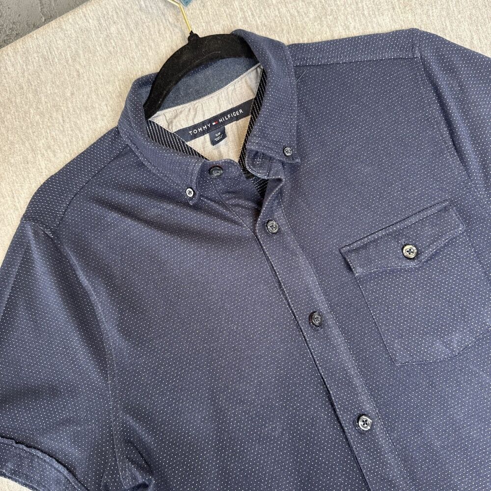 Tommy Hilfiger small blue button up